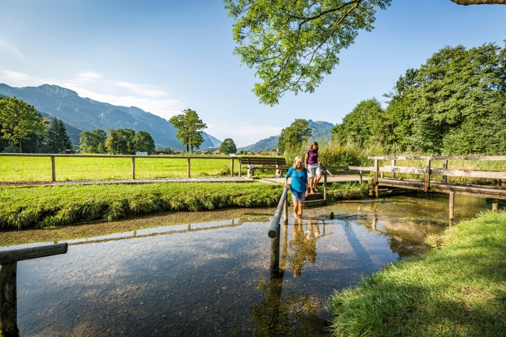 Kneippen im Chiemsee-Alpenland © Chiemsee-Alpenland Tourismus, Thomas Kujat